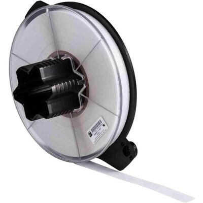 Brady, Rouleau d’étiquettes, WRAP-11-427, vinyle, mat, blanc/transparent, 12.70 x 12.70(38.10) mm, auto-laminant, perm (20.07 mm) - Publicité Brady, Rouleau d’étiquettes, WRAP-11-427, vinyle, mat, blanc/transparent, 12.70 x 12.70(38.10) mm, auto-laminant, perm (20.07 mm) - Publicité
