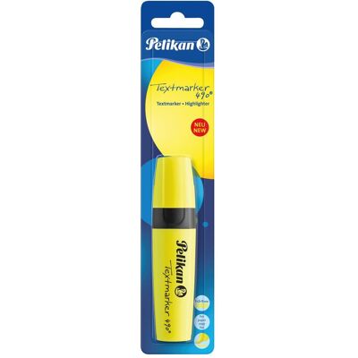 Pelikan Marqueur, Textliner 490 jaune fluo (1x) - Publicité Pelikan Marqueur, Textliner 490 jaune fluo (1x) - Publicité