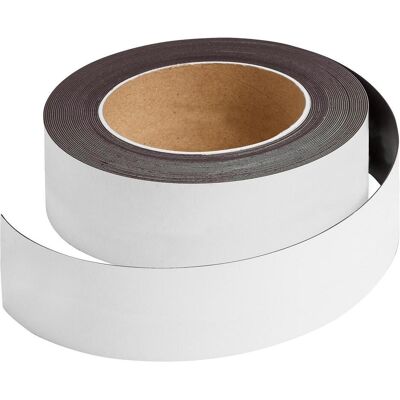 Brady, Étiquettes, B-859, bande magnétique, blanc, 50mm x 10m, inscriptible et effaçable (1 rouleau) - Publicité Brady, Étiquettes, B-859, bande magnétique, blanc, 50mm x 10m, inscriptible et effaçable (1 rouleau) - Publicité