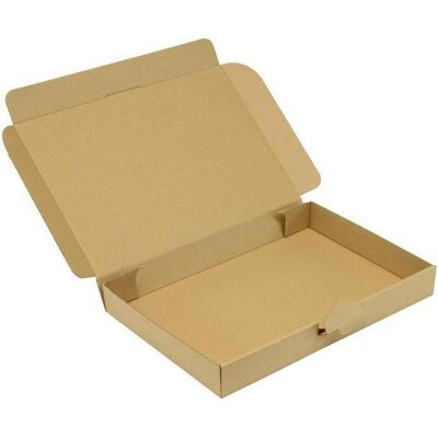 Transpak, Emballage + boîte d'expédition, Boîte à charnières 1 paroi dimensions 338x230x42mm C4 1.2E marron fermeture à glissière marron (100 pcs) - Publicité Transpak, Emballage + boîte d'expédition, Boîte à charnières 1 paroi dimensions 338x230x42mm C4 1.2E marron fermeture à glissière marron (100 pcs) - Publicité