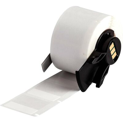 Brady, Rouleau d’étiquettes, M6-19-417, Vinyle auto-laminant, blanc/transparent, mat, 25.40 x 9.53 (25.40) mm, perma (33.32 mm) - Publicité Brady, Rouleau d’étiquettes, M6-19-417, Vinyle auto-laminant, blanc/transparent, mat, 25.40 x 9.53 (25.40) mm, perma (33.32 mm) - Publicité