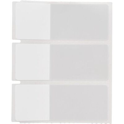 Brady, Rouleau d’étiquettes, B33-65-461, polyester, blanc/transparent, mat, 25.40 x 25.40(95.25) mm, permanent (500 unités) - Publicité Brady, Rouleau d’étiquettes, B33-65-461, polyester, blanc/transparent, mat, 25.40 x 25.40(95.25) mm, permanent (500 unités) - Publicité