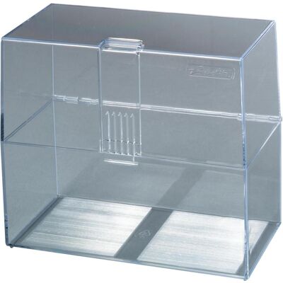 Herlitz, Porte-cartes, Boîte à fiches vide pour 300 fiches (A6) - Publicité Herlitz, Porte-cartes, Boîte à fiches vide pour 300 fiches (A6) - Publicité
