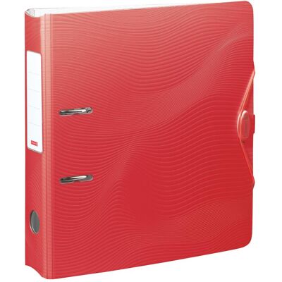 Brunnen, Classeur, Classeur WAVE rouge plastique 7,0 cm DIN A4 (A4, 70 mm, 1 pcs) - Publicité Brunnen, Classeur, Classeur WAVE rouge plastique 7,0 cm DIN A4 (A4, 70 mm, 1 pcs) - Publicité