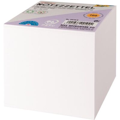 Folia, Notes adhésives, Feuilles de rechange pour les boîtes de notes (90 x 90 mm) - Publicité Folia, Notes adhésives, Feuilles de rechange pour les boîtes de notes (90 x 90 mm) - Publicité