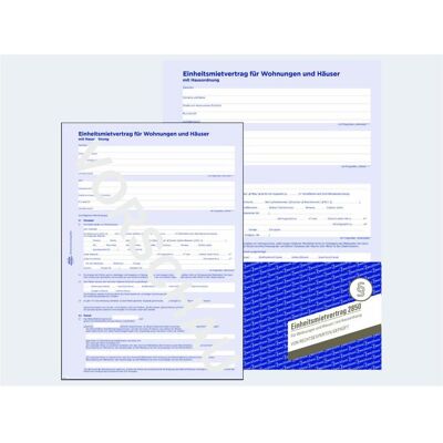 Avery Bulletin de versement, 5 contrats de location 2850 A4 6 pages avec règlement intérieur - Publicité Avery Bulletin de versement, 5 contrats de location 2850 A4 6 pages avec règlement intérieur - Publicité