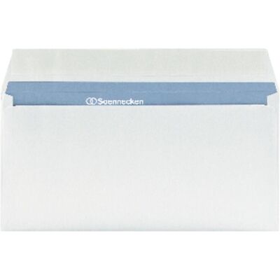 Soennecken, Enveloppes, Enveloppe Premium Format de l'enveloppe : DIN long Dimensions : 220 x 110 mm (l x h) (220 x 110 mm, DL, 1x) - Publicité Soennecken, Enveloppes, Enveloppe Premium Format de l'enveloppe : DIN long Dimensions : 220 x 110 mm (l x h) (220 x 110 mm, DL, 1x) - Publicité