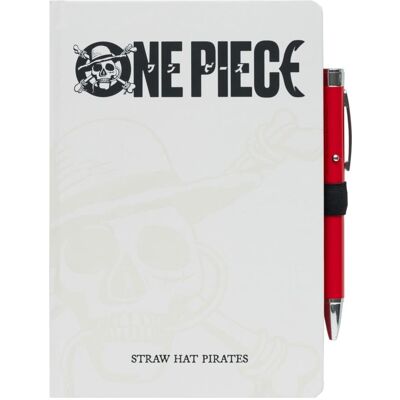 NoName, Cahier + bloc-notes, ONE PIECE NETFLIX - Lunettes Stylo Lumineux pour ordinateur portable - Format A5 (A5, Couverture rigide) - Publicité NoName, Cahier + bloc-notes, ONE PIECE NETFLIX - Lunettes Stylo Lumineux pour ordinateur portable - Format A5 (A5, Couverture rigide) - Publicité