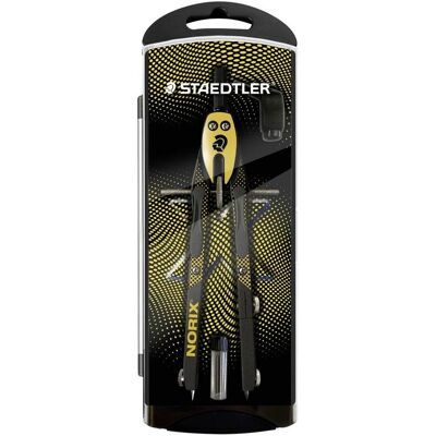 Staedtler Schnellverstellzirkel Norix gelbschwarz, Compas, Vert, Multicolore, Jaune - Publicité Staedtler Schnellverstellzirkel Norix gelbschwarz, Compas, Vert, Multicolore, Jaune - Publicité