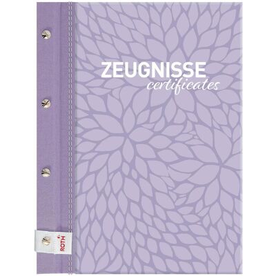Roth Zeugnismappe - Pourpre - Reliure à vis - Dossier de documents - Publicité Roth Zeugnismappe - Pourpre - Reliure à vis - Dossier de documents - Publicité