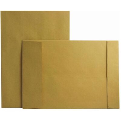 Mailmedia, Pochette d'expédition + enveloppe à bulles, Pochettes pliantes avec bande adhésive, C4 brun, 130 g, 40 plis, poids net : 28,0 g (38112-... (250 pcs) - Publicité Mailmedia, Pochette d'expédition + enveloppe à bulles, Pochettes pliantes avec bande adhésive, C4 brun, 130 g, 40 plis, poids net : 28,0 g (38112-... (250 pcs) - Publicité