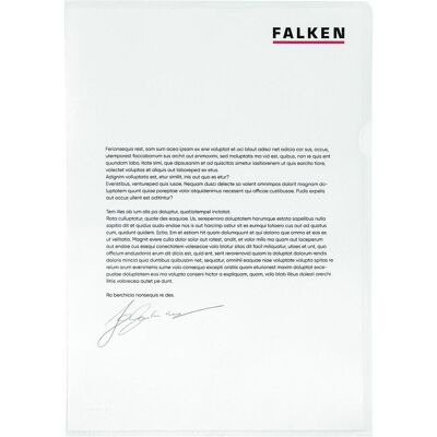 Falken, Porte-documents, Pochette porte-documents Economy (A4, 100x) - Publicité Falken, Porte-documents, Pochette porte-documents Economy (A4, 100x) - Publicité