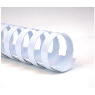 GBC Reliure dos 10mm, 21 anneaux, blanc, 100 pcs., Relieuse : accessoires, Blanc - Publicité GBC Reliure dos 10mm, 21 anneaux, blanc, 100 pcs., Relieuse : accessoires, Blanc - Publicité