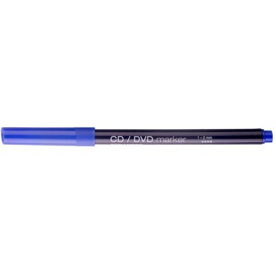 Koh-i-Noor, Marqueur, Marker Permanent- Marker CD / DVD / Blu-rayïs - Blau / 1,0 - 2,0 mm Rundspitze (1x) - Publicité Koh-i-Noor, Marqueur, Marker Permanent- Marker CD / DVD / Blu-rayïs - Blau / 1,0 - 2,0 mm Rundspitze (1x) - Publicité