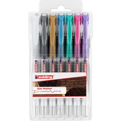 Edding, Écriture + dessin, Cristall Jelly 2185 (7x) - Publicité Edding, Écriture + dessin, Cristall Jelly 2185 (7x) - Publicité