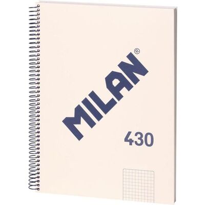 Milan, Cahier + bloc-notes, 57143E80BG (A4, Pointillés, Couverture rigide) - Publicité Milan, Cahier + bloc-notes, 57143E80BG (A4, Pointillés, Couverture rigide) - Publicité