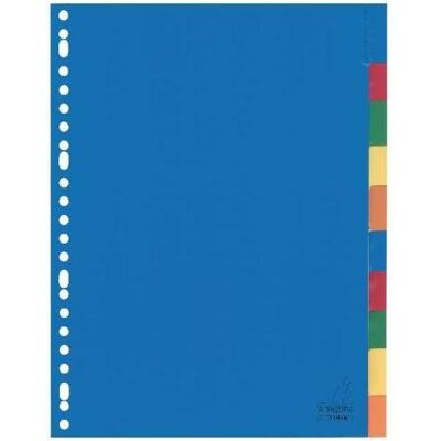 Kangaro, Classeur : accessoires, TAB SHEET A410FM A4 23R PP 10DLG TABLETS blue /Stationary - Publicité Kangaro, Classeur : accessoires, TAB SHEET A410FM A4 23R PP 10DLG TABLETS blue /Stationary - Publicité