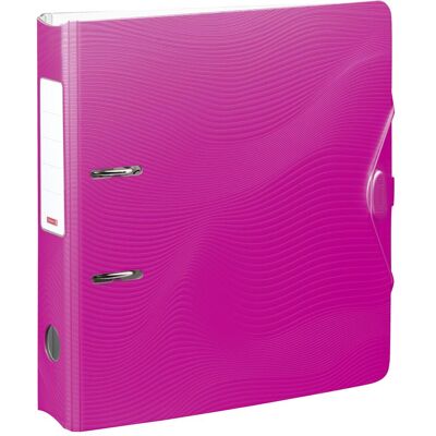 Brunnen, Classeur, Classeur WAVE rose Plastique 7,0 cm DIN A4 (A4, 70 mm, 1 pcs) - Publicité Brunnen, Classeur, Classeur WAVE rose Plastique 7,0 cm DIN A4 (A4, 70 mm, 1 pcs) - Publicité