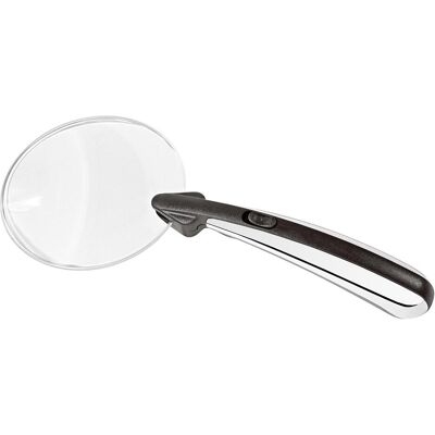 Wedo, Loupe, Loupe ronde à éclairage LED - Publicité Wedo, Loupe, Loupe ronde à éclairage LED - Publicité