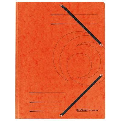 Herlitz, Porte-documents, Chemise à rabats easyorga, DIN A4, orange (A4) - Publicité Herlitz, Porte-documents, Chemise à rabats easyorga, DIN A4, orange (A4) - Publicité