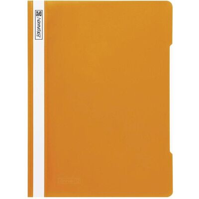 Brunnen, Porte-documents, Dossier de reporting plastique orange A4 extra large (A4, 25x) - Publicité Brunnen, Porte-documents, Dossier de reporting plastique orange A4 extra large (A4, 25x) - Publicité
