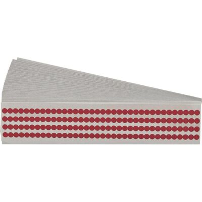 Brady, Rouleau d’étiquettes, B-7569, QD-25-RD, marqueur QUIK-DOT(TM), vinyle, rouge, 6.35 mm rond, sera disponible à partir de - Publicité Brady, Rouleau d’étiquettes, B-7569, QD-25-RD, marqueur QUIK-DOT(TM), vinyle, rouge, 6.35 mm rond, sera disponible à partir de - Publicité