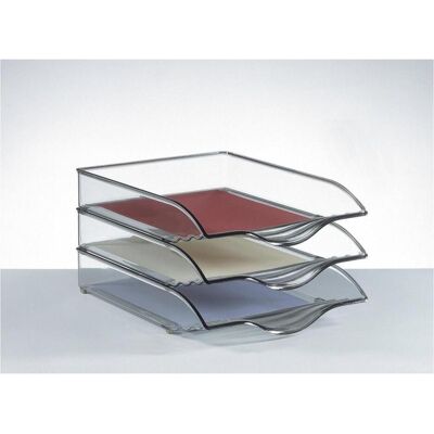 Novus, Archivage + classement, CopyTray Plateau simple - Transparent - 351 x 264 x 64,5 mm (B4) - Publicité Novus, Archivage + classement, CopyTray Plateau simple - Transparent - 351 x 264 x 64,5 mm (B4) - Publicité