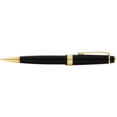 Cross, Stylo, Ballpoint Bailey light glossy black, gold tone appointments in giftbox (1x) - Publicité Cross, Stylo, Ballpoint Bailey light glossy black, gold tone appointments in giftbox (1x) - Publicité