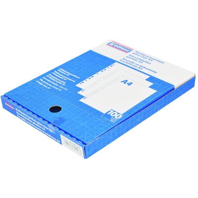 Donau, Porte-documents, Pochettes porte-documents, pp, a4, cristal, 45 microns, 100 pcs, carton (A4, 100x) - Publicité Donau, Porte-documents, Pochettes porte-documents, pp, a4, cristal, 45 microns, 100 pcs, carton (A4, 100x) - Publicité