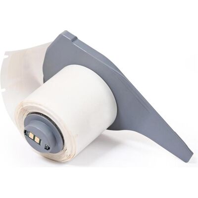 Brady, Rouleau d’étiquettes, M7-100-461, polyester auto-laminant, blanc/transparent, mat, 15.24 x 33.00(38.10) mm (46.02 mm) - Publicité Brady, Rouleau d’étiquettes, M7-100-461, polyester auto-laminant, blanc/transparent, mat, 15.24 x 33.00(38.10) mm (46.02 mm) - Publicité