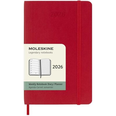 Moleskine, Agenda, Wonk (De poche, 1 semaine / 1 page) - Publicité Moleskine, Agenda, Wonk (De poche, 1 semaine / 1 page) - Publicité