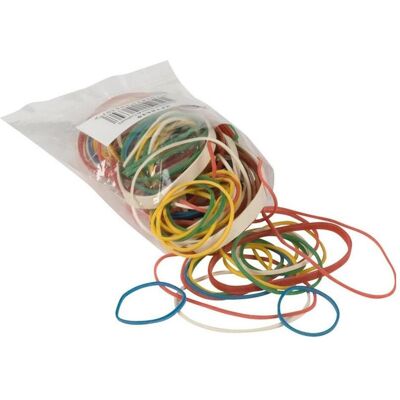 Q-Connect, Élastique, Élastiques (25 pcs) - Publicité Q-Connect, Élastique, Élastiques (25 pcs) - Publicité