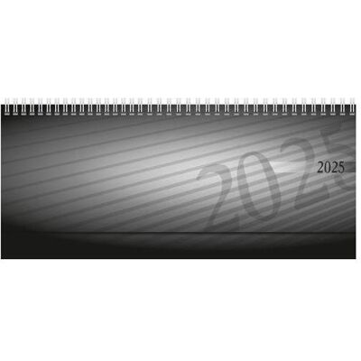 Brunnen, Calendrier + agenda, Tischquerkalender 1W/2S anthrazit - Publicité Brunnen, Calendrier + agenda, Tischquerkalender 1W/2S anthrazit - Publicité