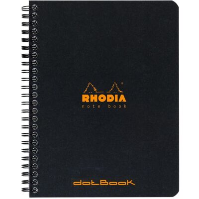 Rhodia, Cahier + bloc-notes, Carnets et cahiers Classic (A5, Pointillés) - Publicité Rhodia, Cahier + bloc-notes, Carnets et cahiers Classic (A5, Pointillés) - Publicité