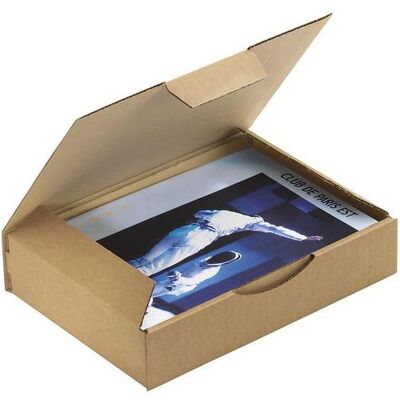 Rajapack, Emballage + boîte d'expédition, Raja Carton d'expédition à 1 cannelure Carton 170 (L) x 50 (P) x 240 (H) mm Marron (50 pcs) - Publicité Rajapack, Emballage + boîte d'expédition, Raja Carton d'expédition à 1 cannelure Carton 170 (L) x 50 (P) x 240 (H) mm Marron (50 pcs) - Publicité