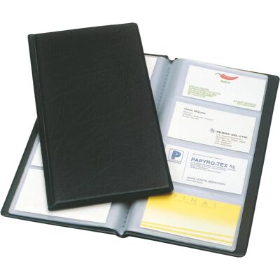 Dymo Porte-cartes, Album de cartes de visite Esselte (A4) - Publicité Dymo Porte-cartes, Album de cartes de visite Esselte (A4) - Publicité