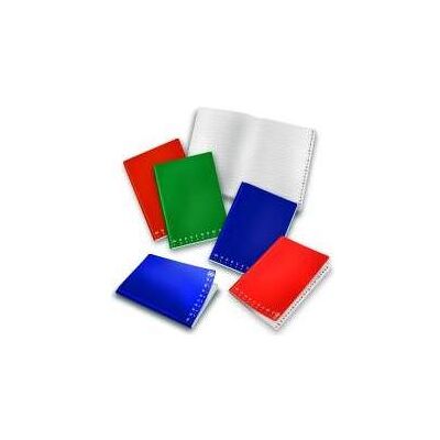 Pigna, Stylo, Cahier d'écriture monochrome Multicolore A5 (10x) - Publicité Pigna, Stylo, Cahier d'écriture monochrome Multicolore A5 (10x) - Publicité