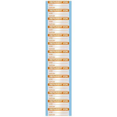 Brady, Étiquettes, B-184, WOAF-31-D, Étiquettes repérables pour le contrôle qualité, feuille d'aluminium, orange sur - Publicité Brady, Étiquettes, B-184, WOAF-31-D, Étiquettes repérables pour le contrôle qualité, feuille d'aluminium, orange sur - Publicité