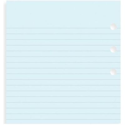 Filofax, Agenda, FILOF.PE NOTIZP.BLEU LIN./30B (95 x 171 mm) - Publicité Filofax, Agenda, FILOF.PE NOTIZP.BLEU LIN./30B (95 x 171 mm) - Publicité