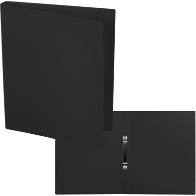 Idena, Classeur, Classeur à anneaux A4 PP noir 20mm 2 anneaux (A4, 20 mm, 1 pcs) - Publicité Idena, Classeur, Classeur à anneaux A4 PP noir 20mm 2 anneaux (A4, 20 mm, 1 pcs) - Publicité