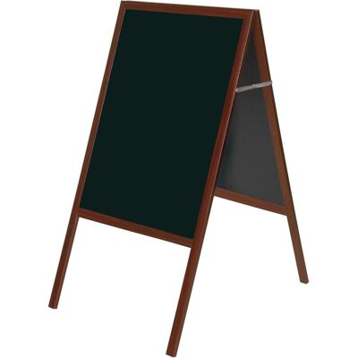 Bi-Office, Présentoir, Panneau de trottoir, avec surface en craie, aspect cerise - Publicité Bi-Office, Présentoir, Panneau de trottoir, avec surface en craie, aspect cerise - Publicité