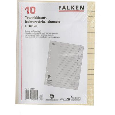 Falken, Classeur : accessoires, Intercalaires - Publicité Falken, Classeur : accessoires, Intercalaires - Publicité