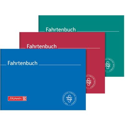 Brunnen, Bulletin de versement, Carnet de route horizontal couleurs assorties, 40 feuilles - Publicité Brunnen, Bulletin de versement, Carnet de route horizontal couleurs assorties, 40 feuilles - Publicité