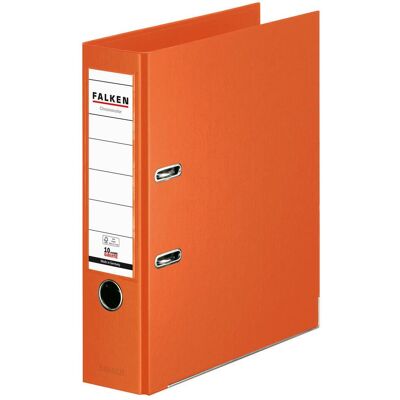 Falken, Classeur, Classeur Chromocolor A4 orange Dos : 80 mm (A4, 80 mm, 1 pcs) - Publicité Falken, Classeur, Classeur Chromocolor A4 orange Dos : 80 mm (A4, 80 mm, 1 pcs) - Publicité