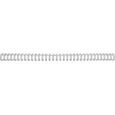 GBC Fil de reliure 14mm, 34 anneaux, argent, 100 pcs., Relieuse : accessoires, Argent - Publicité GBC Fil de reliure 14mm, 34 anneaux, argent, 100 pcs., Relieuse : accessoires, Argent - Publicité