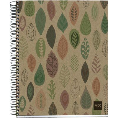 Maul, Cahier + bloc-notes, ECO Design NB4 ECOLEAVES Recycle A5 SQU 80g farbig (Speditionsversand) (A5, Quadrillé, Couverture rigide) - Publicité Maul, Cahier + bloc-notes, ECO Design NB4 ECOLEAVES Recycle A5 SQU 80g farbig (Speditionsversand) (A5, Quadrillé, Couverture rigide) - Publicité