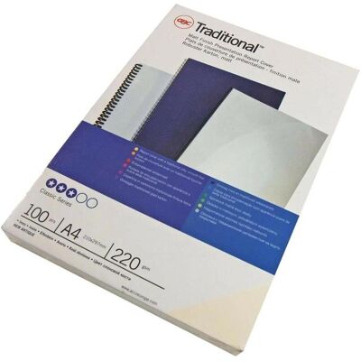 GBC Couverture traditionnelle, Relieuse : accessoires, Blanc - Publicité GBC Couverture traditionnelle, Relieuse : accessoires, Blanc - Publicité