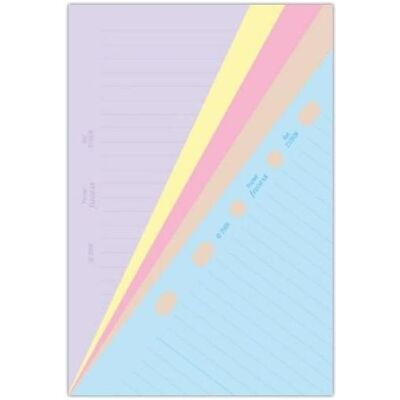 Filofax, Calendrier + agenda, Filof.Po Notizp.Bright Couleur.Sor (81 x 120 mm) - Publicité Filofax, Calendrier + agenda, Filof.Po Notizp.Bright Couleur.Sor (81 x 120 mm) - Publicité