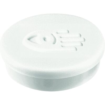 Legamaster, Aimant, Aimants adhésifs 20mm blanc (10x) - Publicité Legamaster, Aimant, Aimants adhésifs 20mm blanc (10x) - Publicité