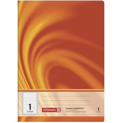 Brunnen, Cahier + bloc-notes, Cahier scolaire Vivendi Ligné 1 DIN A4 sans marge, 32 feuilles (A4, Couverture souple) - Publicité Brunnen, Cahier + bloc-notes, Cahier scolaire Vivendi Ligné 1 DIN A4 sans marge, 32 feuilles (A4, Couverture souple) - Publicité